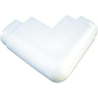 Dock Edge 1052F Large Air Cushion™ Outside Corner, White - De1052F - 686-1052Ff1
