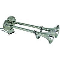 Marinco Dual Trumpet Electric Horn Stainless Steel - 10018Xl - 69-10018Xlf1