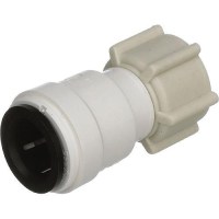 Aqualock 0959085 Plastic Fitting, Female Swivel Adapter Connector, 1/2