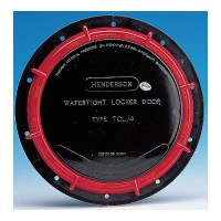 Whale Ld4000 Watertight Locker Door, Black - Ld4000 - 698-Ld4000F1