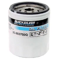 Quicksilver 35-883702Q Oil Filter For Mcm V-6 Models Without Remote Oil Filter, Fits 4.3L Gm - 883702Q - 710-35-883702Qf1