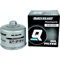 Quicksilver 35-8M0130580 Chrome Powersports Oil Filter - 8M0130580 - 710-35-8M0130580F1