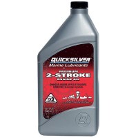 Quicksilver 92-858023Qc1 Preimum Tcw3 2-Cycle Outboard Oil @2, 10Ltr/2.5 Gal - 858023Qc1 - 710-92-858023Qc1F1