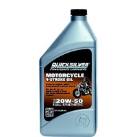 4-Stroke Synthetic Motorcycle Oil, Gal., 3/Case - 8M0060086 - 710-92-8M0060086F1