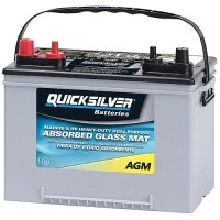 Quicksilver Qs9A34M Agm Marine Starting Battery, Group 34 - 9A34M - 711-Qs9A34Mf1