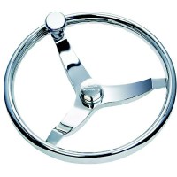 Schmitt Vision Elite Stainless Steering Wheel, 13-1/2