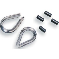 Scotty 1157 Wire Connector Sleeve & Thimble Kit - 1157 - 736-1157F1