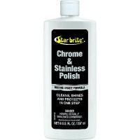 Chrome & Stainless Steel Polish, 8 Oz. - 82708 - 74-82708F1