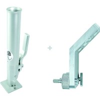 Rod Boss 100045Lund Single Rod Holder With 45 Degree Lund Bracket - 1000-45Lund - 767-100045Lundf1
