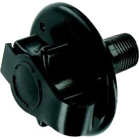 Valterra Flush Mount Water Inlet, Black Plastic - A01-0168Bkvp - 800-A010168Bkvpf1