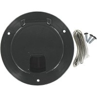 Valterra Cable Hatch, Large Round, Black - A10-2135Bkvp - 800-A102135Bkvpf1
