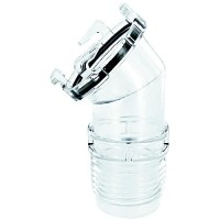 Ez Coupler Clear 45Deg Hose Ad Bell Rvx - F02-3111 - 800-F023111F1