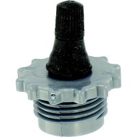 Valterra Blow Out Plug, Gray Plastic W/Valve - P23508Vp - 800-P23508Vpf1