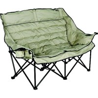 Lippert 2023053718 Lippert Big Bear Folding Loveseat - Sand, 500 Lbs., 40.9