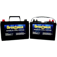 Sportsman Dual Purpose Battery 12V Starting/Cycling - Dp24M - 819-Dp24Mf1