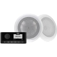 Fusion 0100240550 Ms-Ra60 Marine Stereo Kit W/6.5