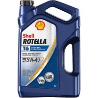 Rotella® T6 Synthetic Heavy Duty Engine Oil, 5W40, 5 Liters - 550045390 - 852-550045390F1