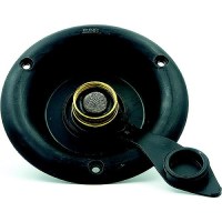 B&B Molders 94219 City Water Dish W/Brass Check Valve, Black - 94219 - 865-94219F1