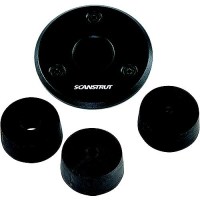 Scanstrut Dslp16Blk Cable Seal, Black Anodized Aluminum, Fits 2-8Mm Cable - Ds-Lp-16-Blk - 922-Dslp16Blkf1