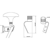 Scanstrut Extension 6M F/Lmb Pmg - Lmb-Extshort - 922-Lmbextshortf1