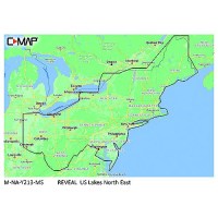 C-Map Mnay213Ms Reveal Chart, Us Lakes North East - M-Na-Y213-Ms - 149-Mnay213Msf1