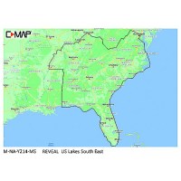 C-Map Mnay214Ms Reveal Chart, Us Lakes South East - M-Na-Y214-Ms - 149-Mnay214Msf1