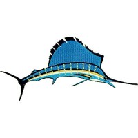 Springfield 1080021Emb Deck Folding Chair, White W/Embroidered Back - 1080021-Emb - 169-1080021Embf1