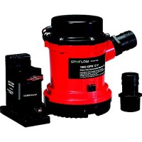 2200 Gph Heavy Duty Automatic Bilge Pump With Electro-Magnetic Switch,, 12V - 02204-00 - 189-0220400F1