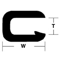 1/4 X 25' Flex Trim Black - V30-1008B25-1 - 236-V301008B251F1