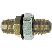 Mec Mestf33P Bulkhead Straight Flare Fitting-Brass - Mestf33-1 - 277-Mestf33Pf1