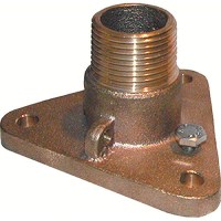 Groco Ibv-F Bronze Flanged Adaptor For In-Line Ball Valve To Thru-Hull - Ibvf-2000 - 34-Ibvf2000F1