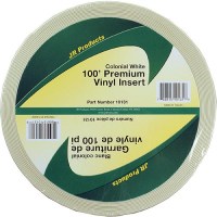 Jr Products Vinyl Insert - Premium, 100' Colonial White - 10131 - 342-10131F1