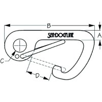 Seadog 155500 Spring Gate 4