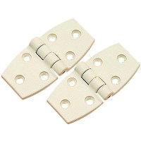 Sea-Dog 354-2025311 Door Hinge, White Nylon, 2/Cd - 202531-1 - 354-2025311F1