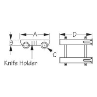 2 Pole Rod Storage Rack, White - 325028-1 - 354-3250281F1