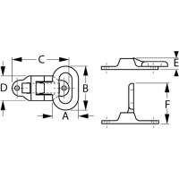 Stainless Folding Step - 328020-1 - 354-3280201F1
