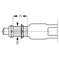 Brass Push Button Switch With - 420422-1 - 354-4204221F1