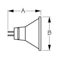Seadog 4418161 Mr16 Halogen Bulb With Reflector, 12V, 10W - 441816-1 - 354-4418161F1