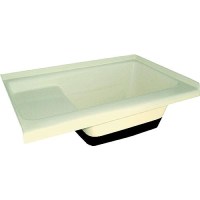 Icon 00475 Sit In Step Tub, Right Hand, Colonial White - 475 - 398-00475F1
