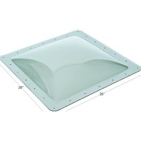Icon 12115 Sl3030 Standard Rv Skylight, Smoke - 12115 - 398-12115F1