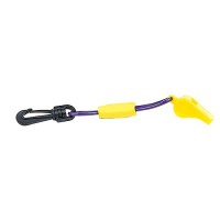 Seachoice Whistle W/ Lanyard, Purple/Yellow - 11727 - 50-11727F1