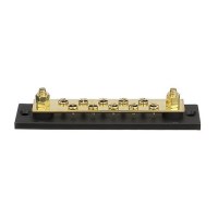 Seachoice Terminal Block, 10-Gang, Brass Clips And Contacts - 13631 - 50-13631F1