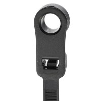 Seachoice Cable Ties, 8 In. Long, Mounting Design, 50 Lbs. Max Load, Uv Black, Pack Of 1,000 - 14181 - 50-14181F1