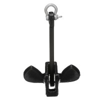 Seachoice 41373 Vinyl-Coated Navy Anchor - 15 Lbs. - 41373 - 50-41373F1