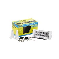 Seachoice 51703 Led Spot/Flood Light Bar, White Housing, 12 Leds, 7.25