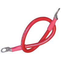 Seachoice 63013 Tinned Copper Battery Assembly, 2 Awg, Red, 4' - 63013 - 50-63013F1