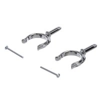 Seachoice 70501 Chrome Plated Zinc Rowlock Horns Only (Sold As Pair) - 50-70501 - 50-70501F1