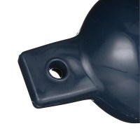 Seachoice 79081 Twin Eye Ribbed Fender, Blue, 5.5 X 20