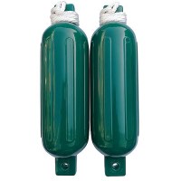 Seachoice 79257 Twin Eye Ribbed Fender Kit (Includes 2 5.5