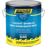Seachoice 94721G Yacht Shield Multi-Season Antifouling Paint, Black, 1 Gallon - Ypm179/1 - 50-94721Gf1